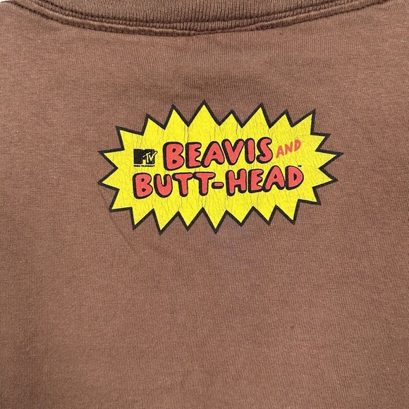 Beavis And Butthead Vintage 90s Delta T Shirt Made In USA Size Medium MTV - Picture 5 of 7